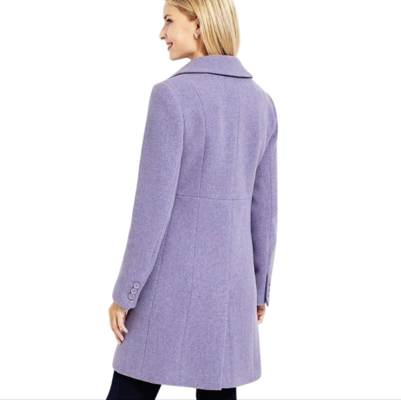 Talbots Albury Wool Ruffle Coat - Picture 4 of 7